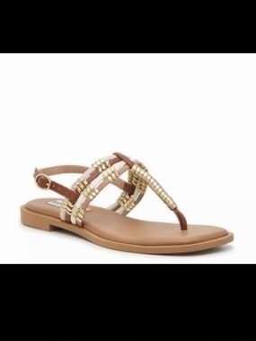 Steve Madden Burrke T-Strap Sandal, Size 9